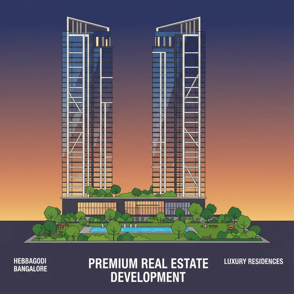 Purva New Launch Projects in Hebbagodi - Modern luxury residential high-rise towers