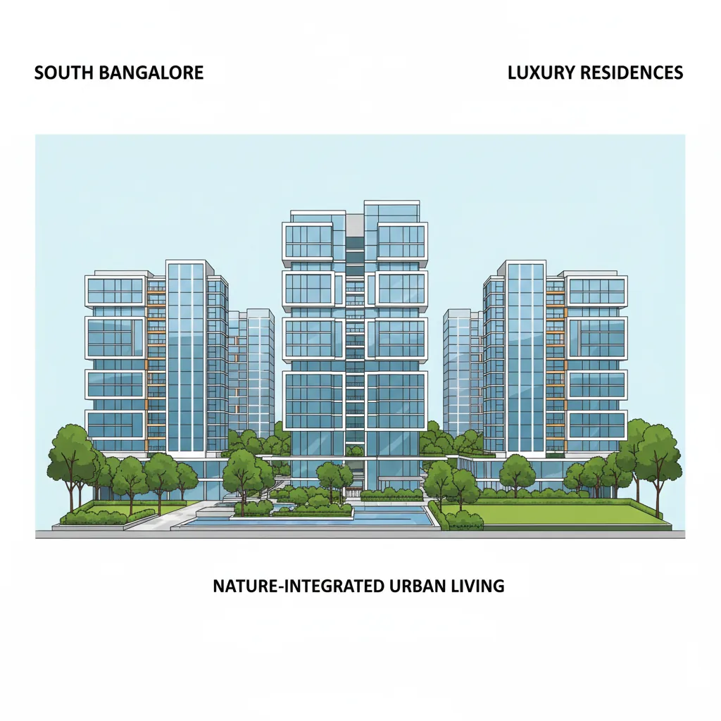 Purva Ongoing Projects in South Bangalore - Modern luxury residential high-rise towers