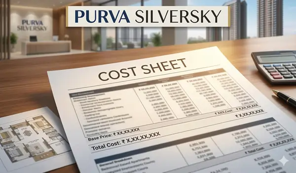 Purva Silversky Cost Sheet