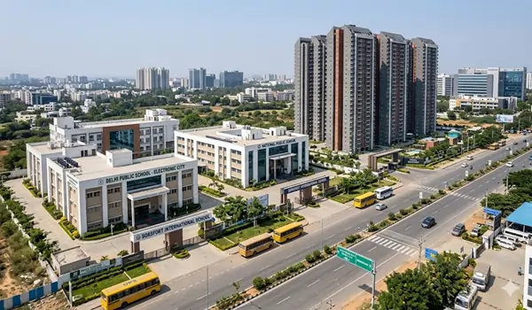 Discover the best schools near Purva Silversky, Bangalore. Explore top-rated CBSE and International schools like St. Francis de Sales and Ebenezer International, all within minutes of your home