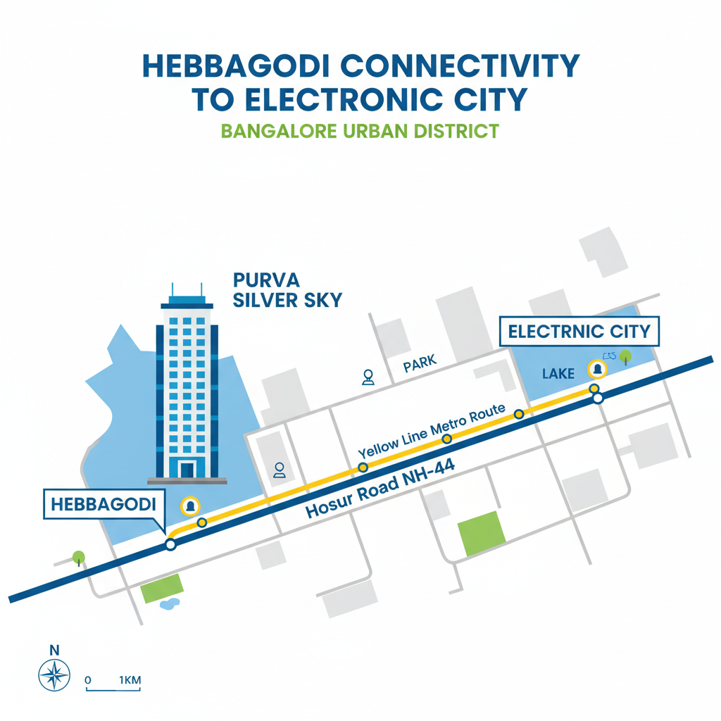 Which District is Hebbagodi Under